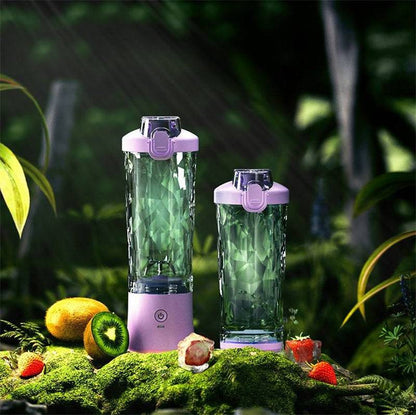 Portable Blender Juicer Personal Size Blender For Shakes And Smoothies
 Overview:

【Upgraded Unique 6-Blade Design】 Our blender is equipped with 6 sharp 304 stainless steel blades, which can easily crush ice, frozen fruits and not easyAppliancesShoparamas.comPortable Blender Juicer Personal Size Blender