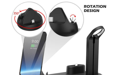 Cell Phone 360 ° Rotating Charging Stand