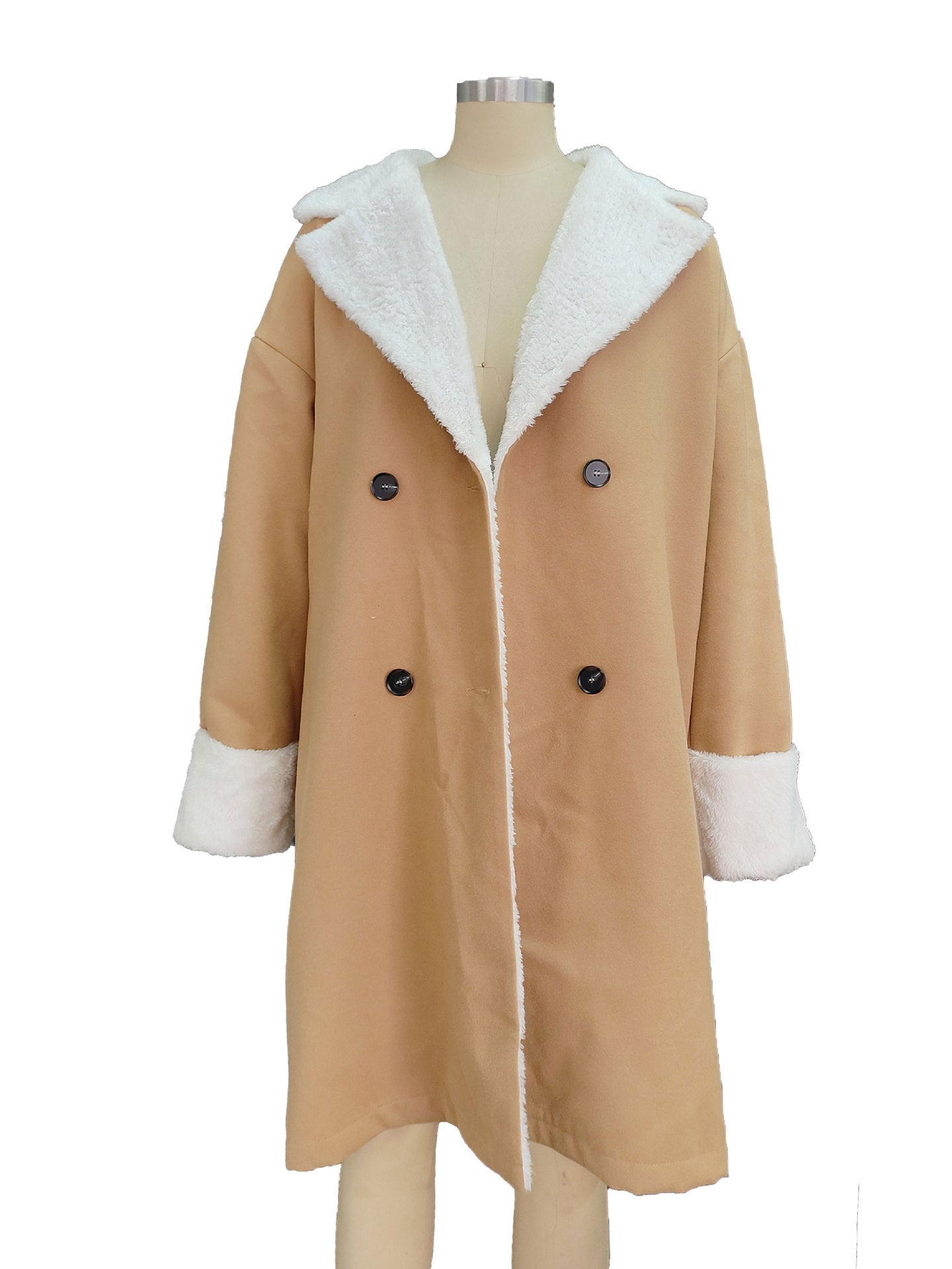 Leisure Woolen Coat For Women