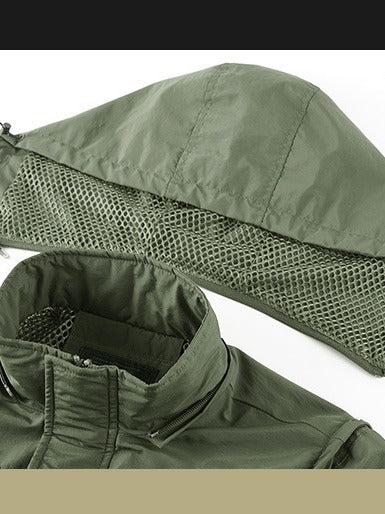 Men's Outdoor Wind Shell Jacket to Keep Warm in the Cold