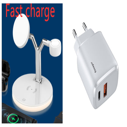 3 In 1 Magnetic 15W Wireless Charger for Fast Charging Station