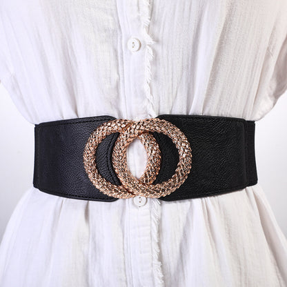 Women's Fashion Casual Stretch Wide Belt