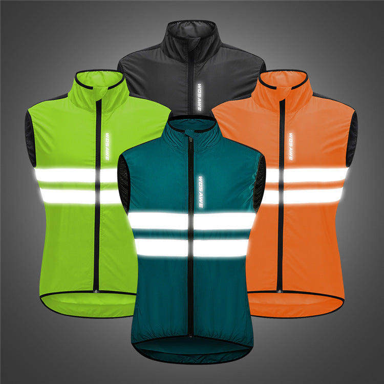 Sleeveless Vest Of Mountain Bike Riding Suit