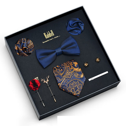 Eight Piece Tie Square Bow Tie Brooch
 
 Product information:
 
 
 Material: polyester yarn
 
 Pattern: color matching
 
 Color: 6001, 6002, 6003, 6004, 6005, 6006, 6007, 6008, 6009, 6010, 6011, 6012, 6Clothing & ApparelShoparamas.comPiece Tie Square Bow Tie Brooch