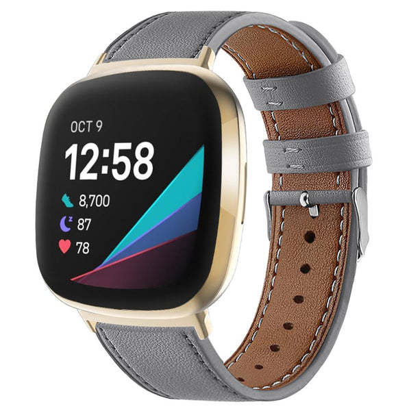 Round Tail Leather Strap Round Tail Buckle
 Product information:
 


 Interface type: dedicated interface
 
 Strap width: 20mm
 
 Compatible models: fitbit versa 3/sense
 
 Color: black, brown, white, pink, 0Shoparamas.comRound Tail Leather Strap Round Tail Buckle