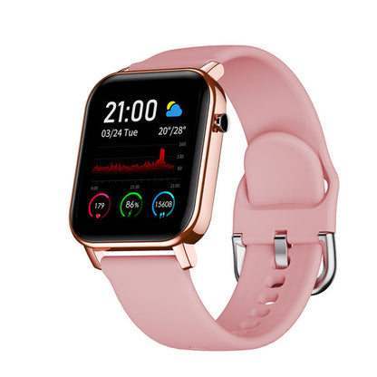 Smart Bracelet Full Touch Square Screen 1.4 Inch IPS HD IP68 Waterproo
 Product information:
 
 Applicable people: business, general public, fashion, adult
 
 Screen size: 1.4
 
 Appearance size 46.8*46.8*11.7(mm)
 
 Material: TPU
 
 B0Shoparamas.comSmart Bracelet Full Touch Square Screen 1