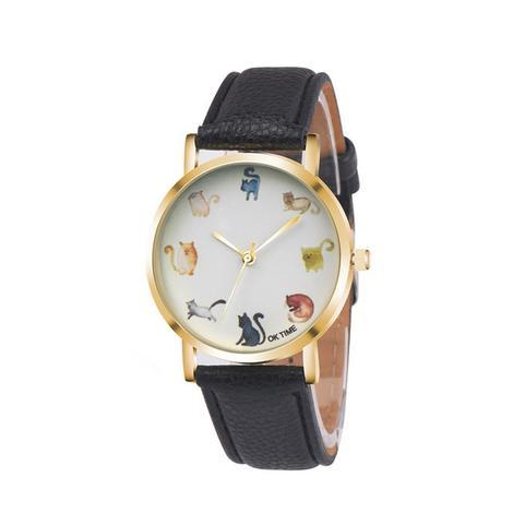 Cats Cute Watch Women PU Leather Round Dial Students Fashion Wristwatc
 
 Band Width:
 20mm
 
 
 
 Clasp Type:
 Bracelet Clasp
 
 
 Band Length:
 21cm
 
 
 Case Material:
 Gems &amp; Stones
 
 
 Band Material Type:
 Leather
 
 
 MovemeWatchesShoparamas.comCats Cute Watch Women PU Leather Round Dial Students Fashion Wristwatch Sleeping Cat Fox Animal