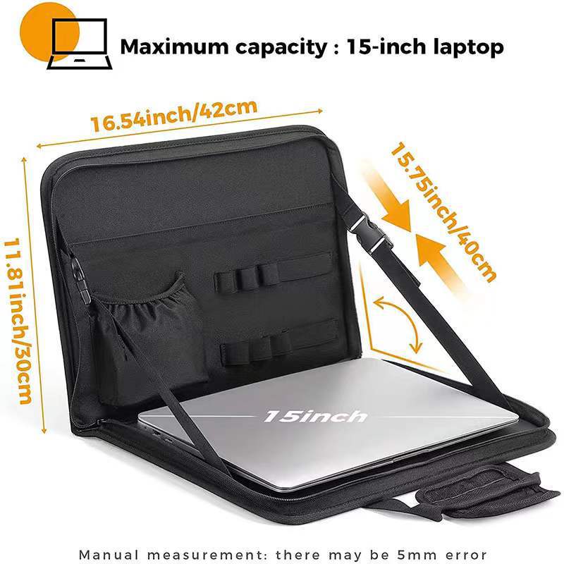 Car Computer Bag Multifunctional Storage Drawing Board
 Product information:
 
 Pattern: solid color
 
 Lining texture: Nylon
 
 Applicable gender: both men and women
 
 Function: waterproof, wear-resistant, anti-seismiLuggage & Travel BagsShoparamas.comCar Computer Bag Multifunctional Storage Drawing Board