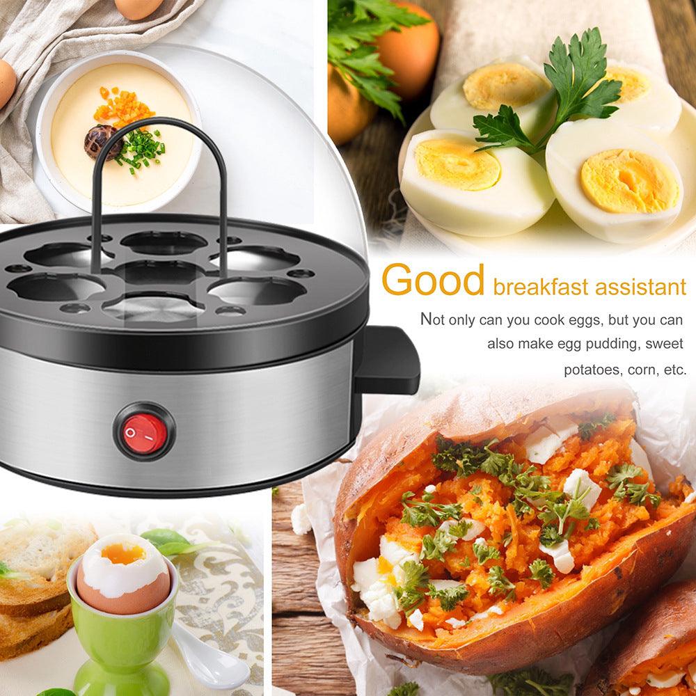 Multifunctional Egg Cooker Mini Egg Steamer Breakfast Egg Steamer
 Product information:
 


 Material: ABS stainless steel
 
 Style: home fashion
 
 Features: Egg Steamer
 
 Colour: Picture color


 
 Packing list:

MultifunctionaAppliancesShoparamas.comMultifunctional Egg Cooker Mini Egg Steamer Breakfast Egg Steamer