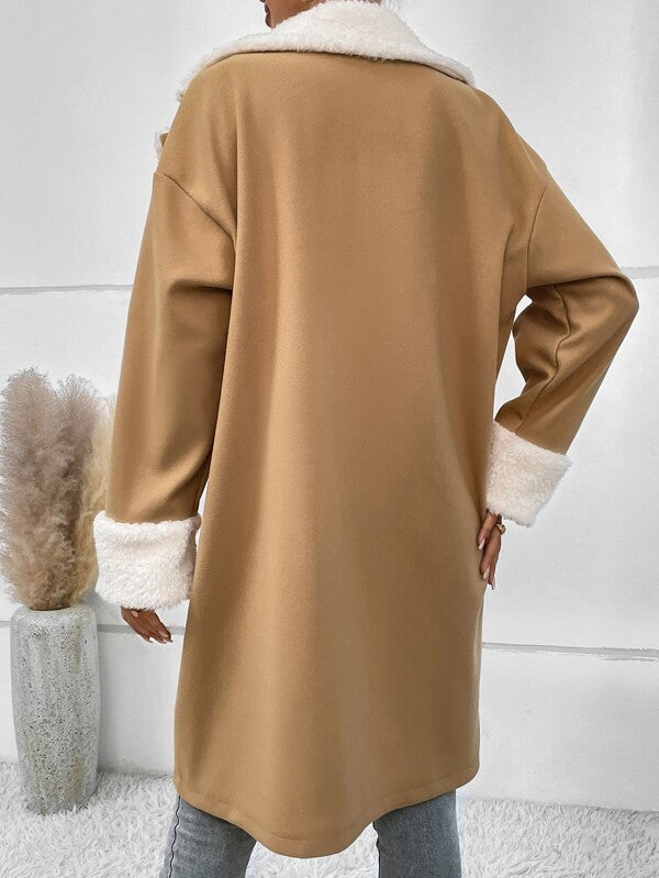 Leisure Woolen Coat For Women