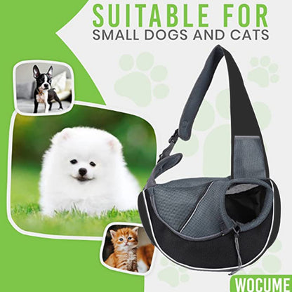 Carrying Pets Bag Women Outdoor Portable Crossbody Bag For Dogs Cats P
 Overview:
 
 
 


 1.Comfortable and breathable: The bottom of this bag is comfortable and breathable, which can prevent pets from getting rid of stuffiness.
 
 2.Pet SuppliesShoparamas.comCarrying Pets Bag Women Outdoor Portable Crossbody Bag