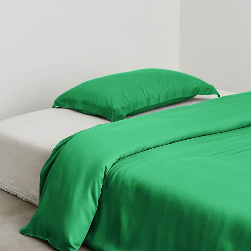 Single Bed Sheet Ice Silk Skin-friendly Pillowcase
 Product information:
 
 Size specifications: 160 * 245cm [Sheets],200 * 245cm [Sheets],245 * 250cm [Sheets],245 * 270cm [Sheets],120 * 200cm [Sheets],150 * 200cm [Bedding & DecorShoparamas.comSingle Bed Sheet Ice Silk Skin-friendly Pillowcase