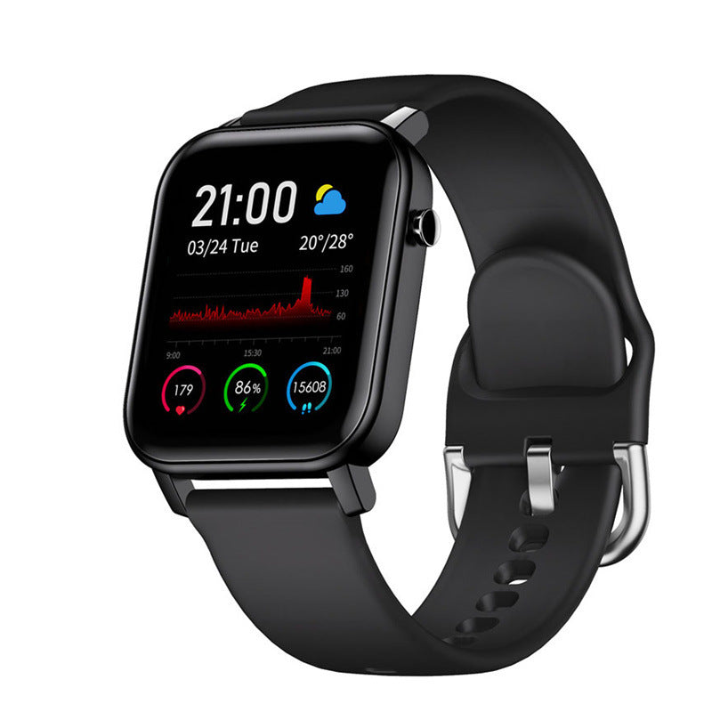 Smart Bracelet Full Touch Square Screen 1.4 Inch IPS HD IP68 Waterproo
 Product information:
 
 Applicable people: business, general public, fashion, adult
 
 Screen size: 1.4
 
 Appearance size 46.8*46.8*11.7(mm)
 
 Material: TPU
 
 B0Shoparamas.comSmart Bracelet Full Touch Square Screen 1