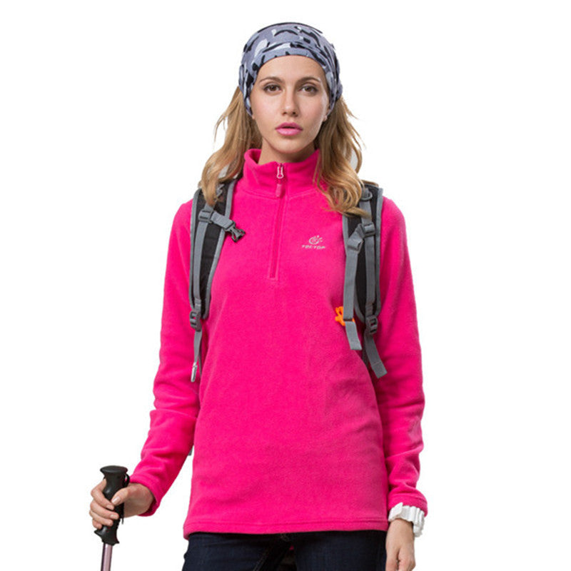 Winter Clothing for Women's Outdoor Fleece Jacket