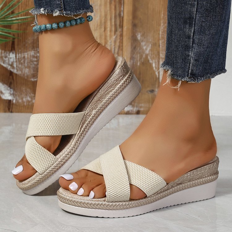 Women's Large Size Sandals Outer Wear Fashionable All-matching