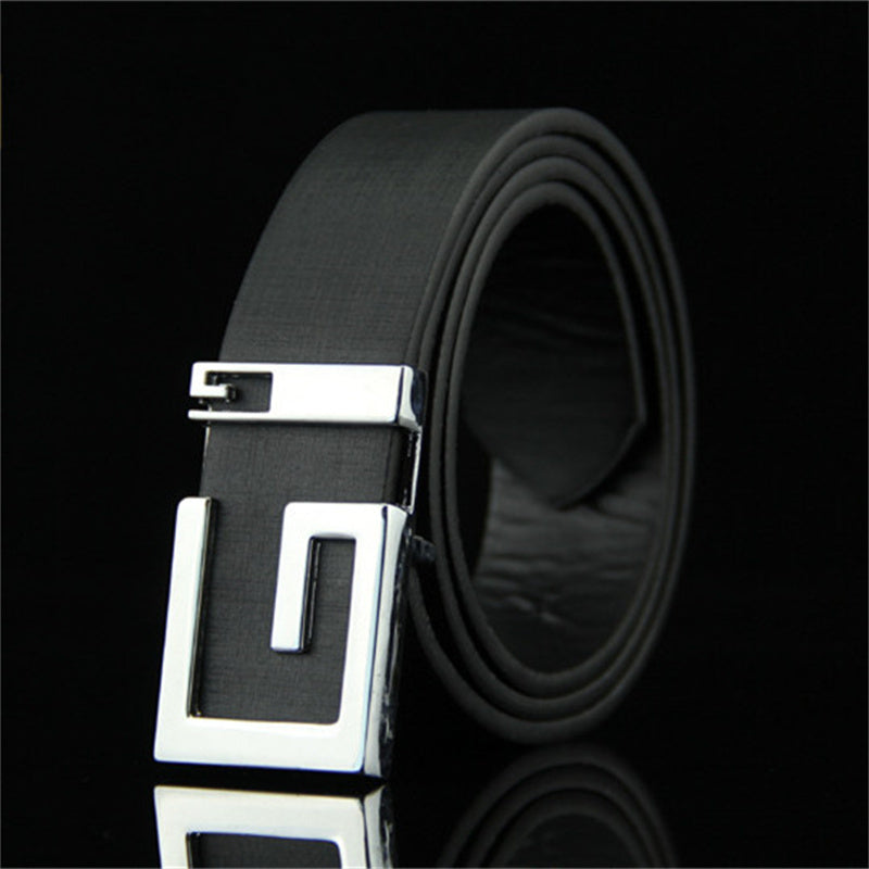 Men's And Women's Fashionable And Simple Smooth Buckle Belts
 Product information:
 


 Material: alloy, imitation leather
 
 Style:Fashion simple
 
 Features:Solid color
 
 Colour: black, white, coffee, camel, dark blue

LenClothing & Apparel for MenShoparamas.comSimple Smooth Buckle Belts