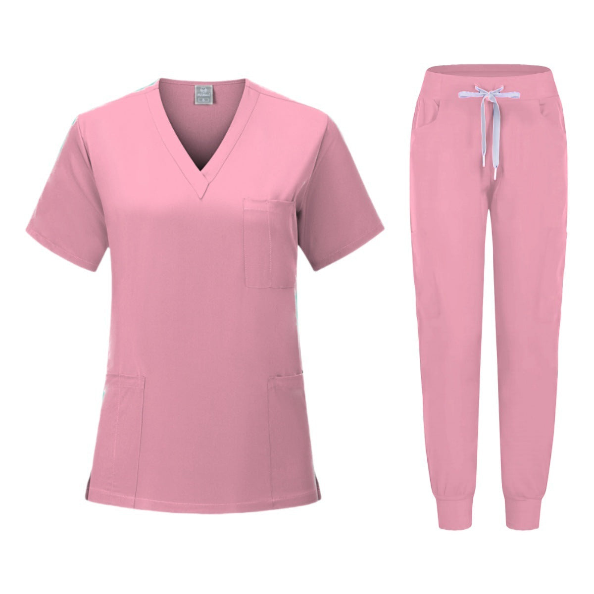 Quick-drying Stretch Hand Washing Suit Doctor Short Sleeve Overalls