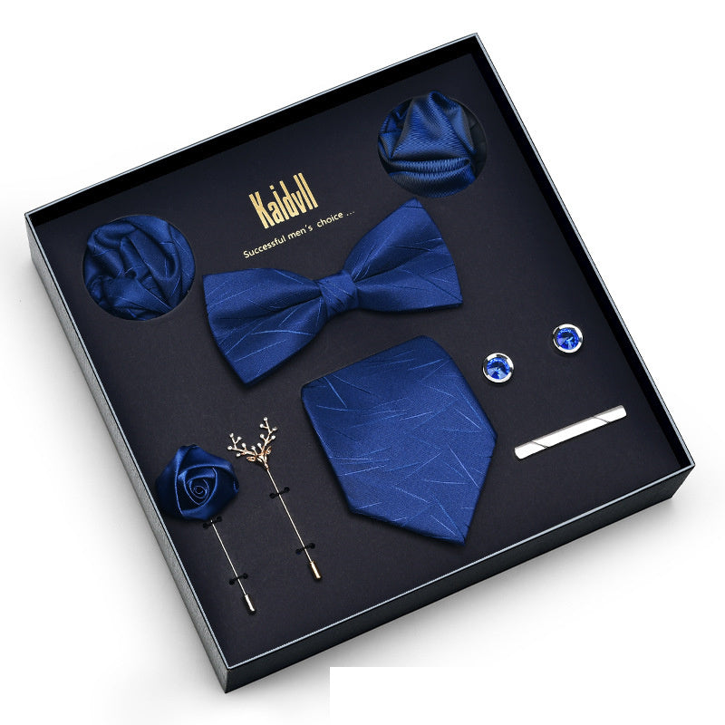 Eight Piece Tie Square Bow Tie Brooch
 
 Product information:
 
 
 Material: polyester yarn
 
 Pattern: color matching
 
 Color: 6001, 6002, 6003, 6004, 6005, 6006, 6007, 6008, 6009, 6010, 6011, 6012, 6Clothing & ApparelShoparamas.comPiece Tie Square Bow Tie Brooch