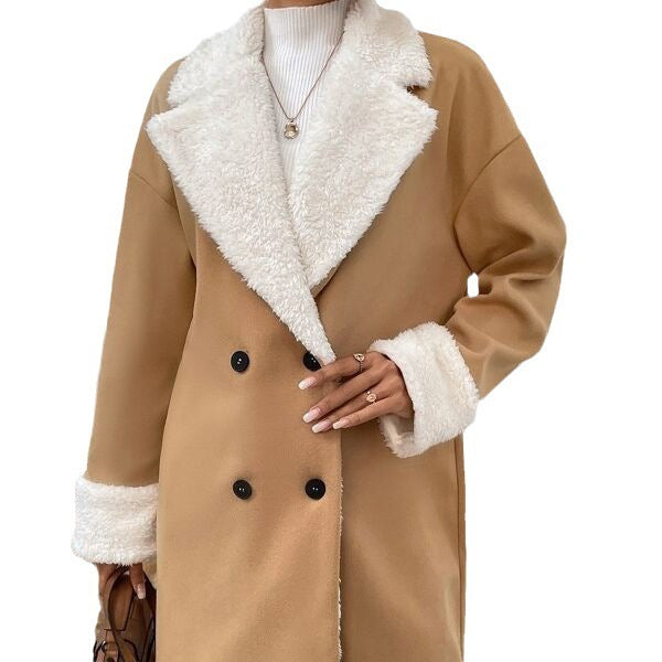 Leisure Woolen Coat For Women