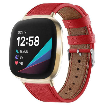 Round Tail Leather Strap Round Tail Buckle
 Product information:
 


 Interface type: dedicated interface
 
 Strap width: 20mm
 
 Compatible models: fitbit versa 3/sense
 
 Color: black, brown, white, pink, 0Shoparamas.comRound Tail Leather Strap Round Tail Buckle