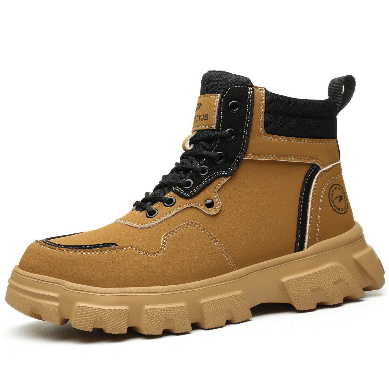 High-top Safety Boots Smash And Pierce Resistant Steel Tips