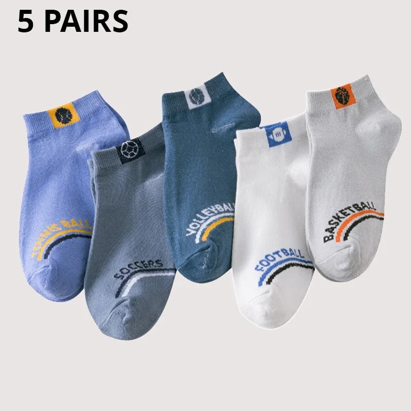 Men's Sports Short Thin Socks
 Product information:
 
 Pattern: fruit, smiley face, cartoon animation, stripes/plaid, letters/numbers/text
 
 Fabric name: polyester cotton
 
 Main fabric composiClothing & Apparel for MenShoparamas.comSports Short Thin Socks