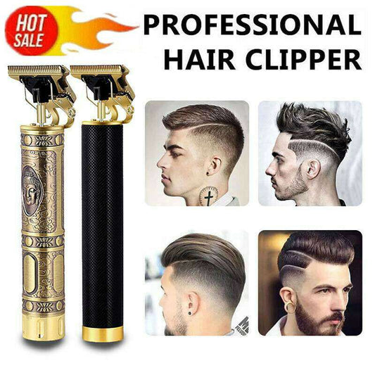 USB Electric Hair Clippers and Beard Trimmer Rechargeable Easy to Hold in Hand