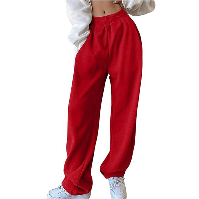 Women's Sports Jogging Loose Sweatpants